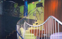 Beat Club railing detail