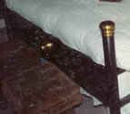 Empire Bed footboard detail