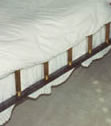 Empire Bed siderail detail