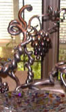 grape cluster detail