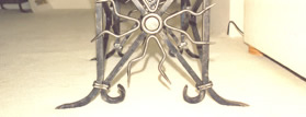 Sun End Table side detail